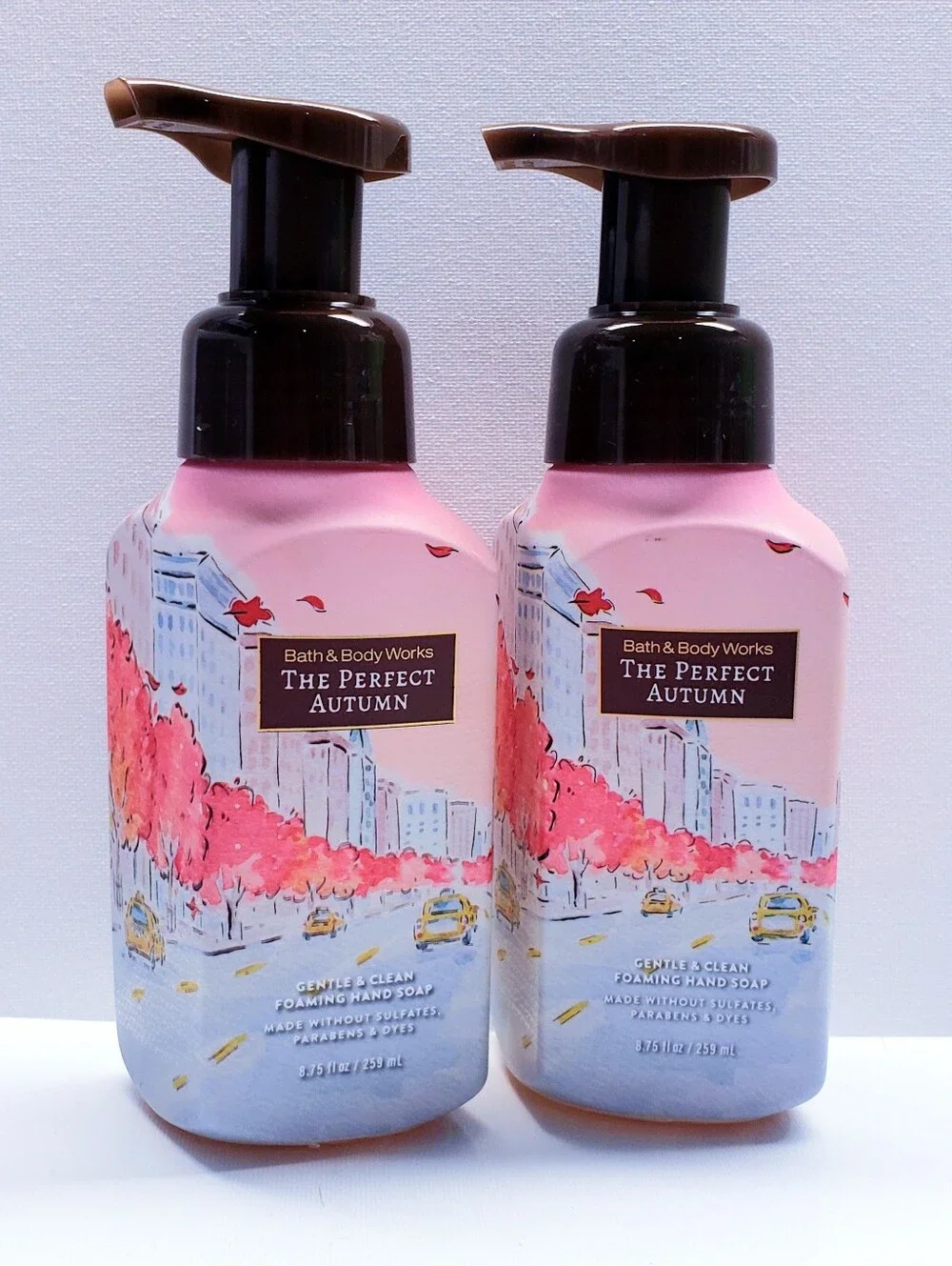 Bath & Body Works THE PERFECT AUTUMN Gentle & Clean Foaming Hand Soap (2 Pcs)
